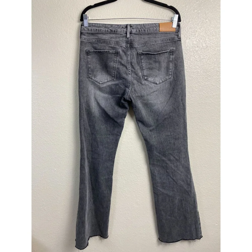 Dear‎ John Womens Jaxtyn Bootcut Gray Jeans Size 28 Western Rodeo Cowboy Cowgirl